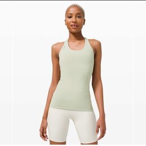 Lululemon"Cool Racerback II * Nulu-Green Fern